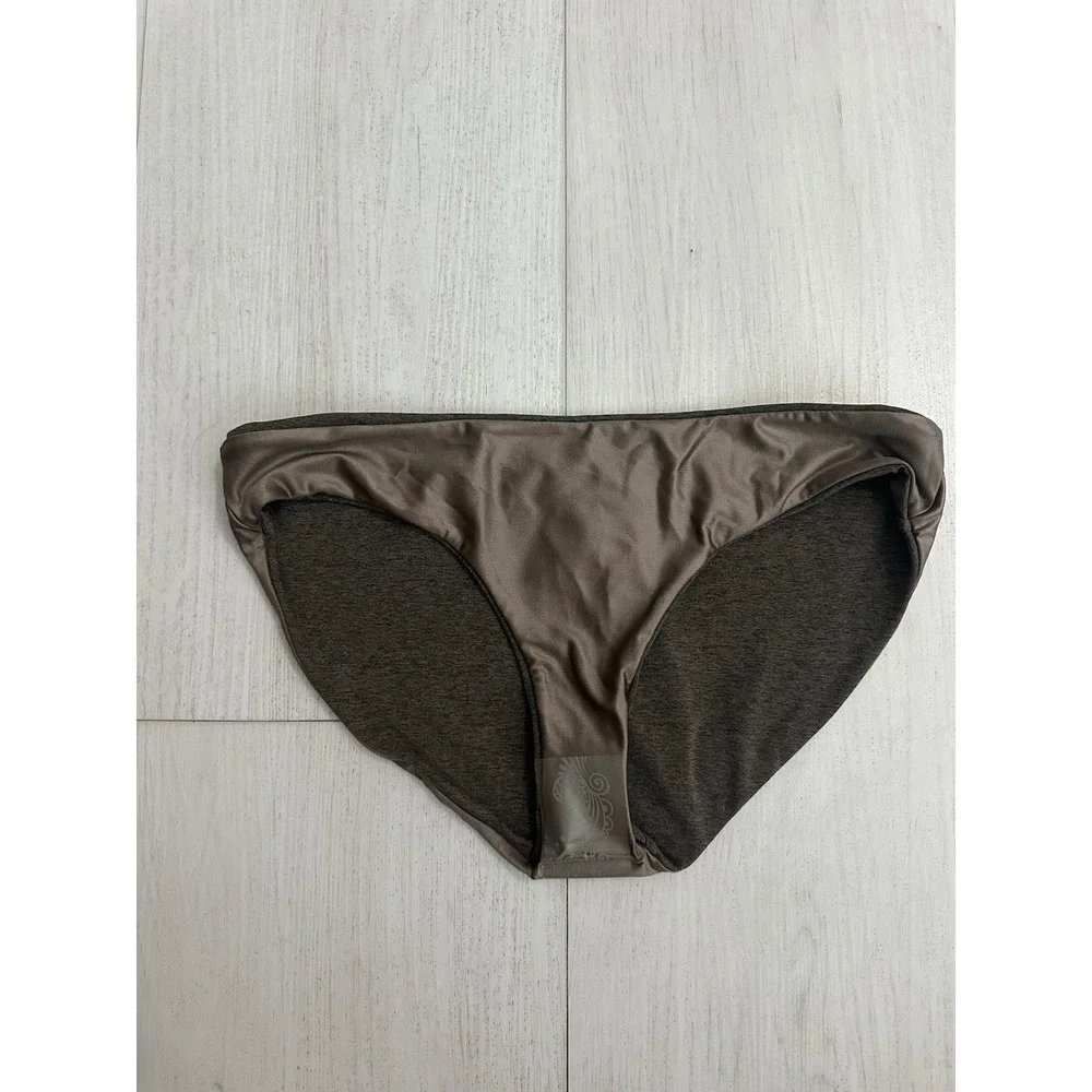 prAna Breya Reversible Bikini Bottom‎ Swim Sz S - Muted Truffle Color